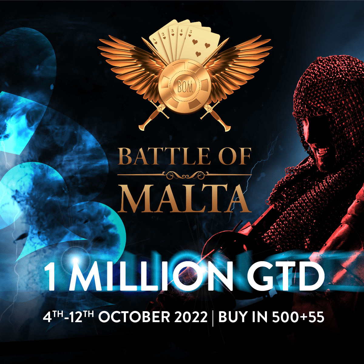 BOM NEWS OCTOBER S BATTLE OF MALTA NOCHES UP MORE THAN 3 5 MILLION IN   BOM 2022 