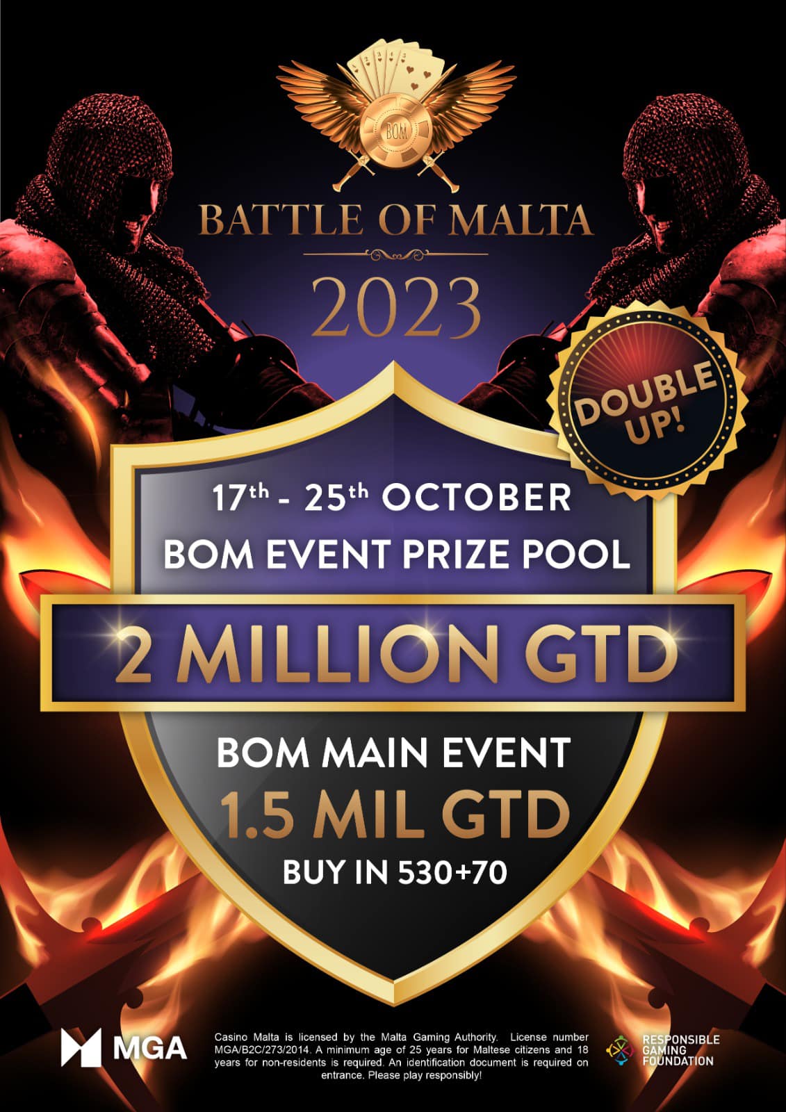 BOM NEWS: SPECIAL PROMO AT INTERCONTINENTAL HOTEL OCTOBER 2023 – Battle Of  Malta