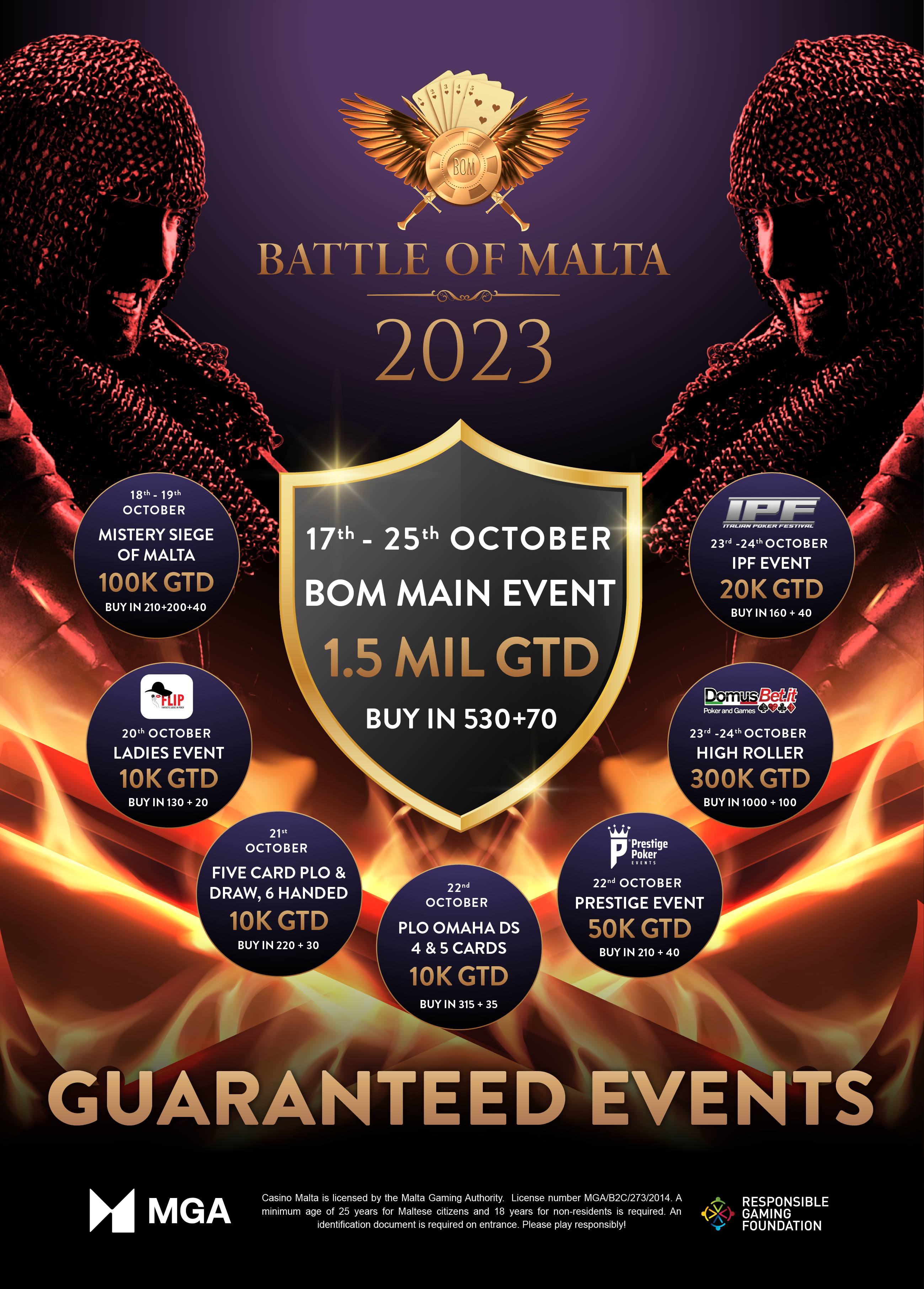 BOM NEWS: SPECIAL PROMO AT INTERCONTINENTAL HOTEL OCTOBER 2023 – Battle Of  Malta
